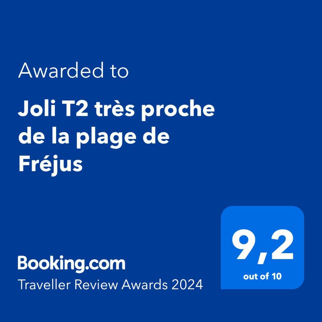 Joli T2 Tres Proche De La Plage De Frejus Fréjus Exterior foto